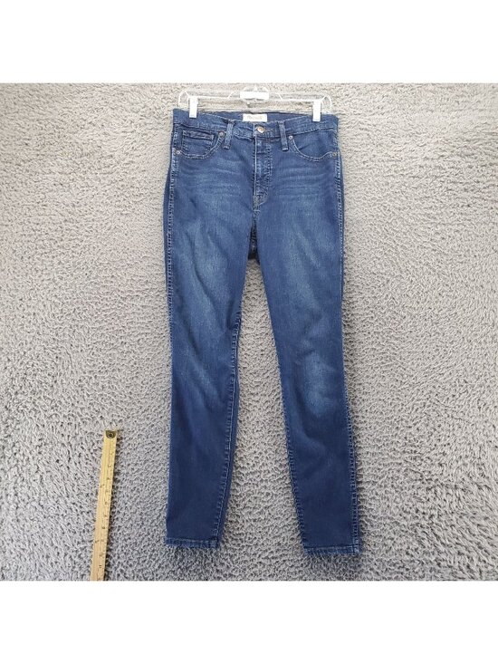 Madewell Denim - Madewell Jeans Womens Size 29 Blue High-Rise Skinny Stretch *Read*